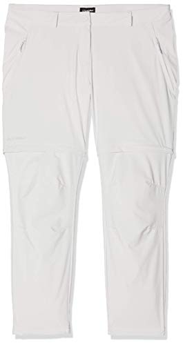 Schöffel Damen Pants Ascona Zip Off, leichte und komfortable Damen Hose mit optimaler Passform, flexible Outdoor Hose für Frauen, gray violet, 48 von Schöffel