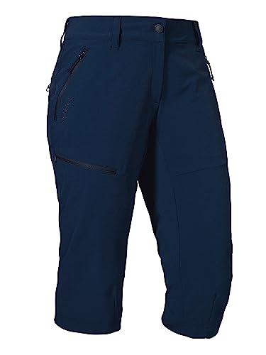 Schöffel Damen Pants Caracas2, leichte und kühlende Wanderhose aus elastischem Stoff, vielseitige Outdoor Hose mit optimaler Passform und praktischen Taschen, dress blues, 42 von Schöffel