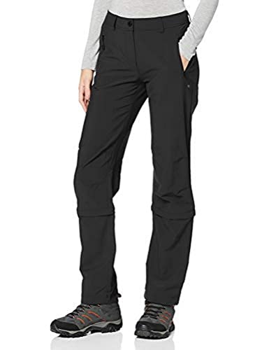 Schöffel Damen Pants Engadin Zip Off Hose, schwarz (Black), 38 von Schöffel