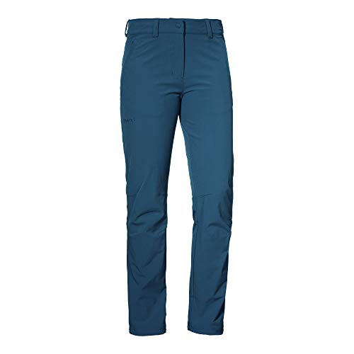Schöffel Damen Pants Engadin1, strapazierfähige Damen Hose für Wanderungen, wasserabweisende Outdoor Hose mit sportlichem Schnitt von Schöffel