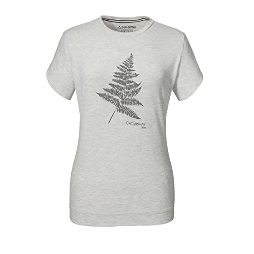 Schöffel Damen Shirt T Shirt Swakopmund, White Alyssum, 36, 20-12314-23329 von Schöffel