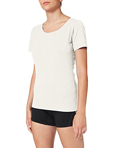 Schöffel Damen T-Shirt Verviers2, elastisches und atmungsaktives Funktionsshirt, schnelltrocknendes Damen Shirt, cloud dancer, 44 von Schöffel