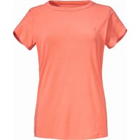 Schöffel Filton L Damen T-Shirt orange-rot Gr. 46 Damen von Schöffel
