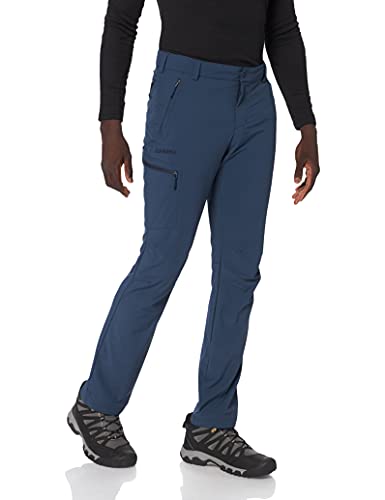 Schöffel Herren Pants Folkstone leichte Wanderhose mit Stretch-Material, robuste Outdoor Hose mit sportlichem Schnitt, Dress Blue, 25 von Schöffel