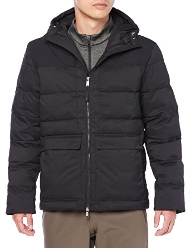 Schöffel Herren Insulated Jacket Boston M, sportliche Winterjacke mit Kapuze, wasserdichte und windabweisende Outdoor Jacke, black, 46 von Schöffel