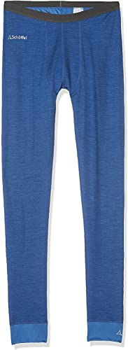 Schöffel Herren Merino Sport Pants long M, temperaturregulierende lange Unterhose, atmungsaktive Thermo Leggings in Wollqualität von Schöffel