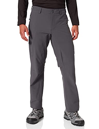 Schöffel Herren Pants Koper, robuste Hose mit 4-Wege-Stretch, elastische und wasserabweisende Wanderhose für Männer, charcoal, 24 von Schöffel