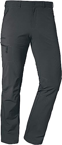 Schöffel Herren Pants Koper1, robuste Hose mit 4-Wege-Stretch, elastische und wasserabweisende Wanderhose für Männer, asphalt, 24 von Schöffel