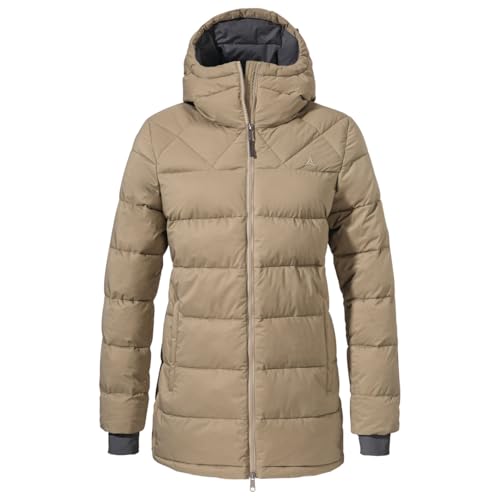 Schöffel Damen Insulated Boston L Winter Parka, Nutmeg, 48 EU von Schöffel