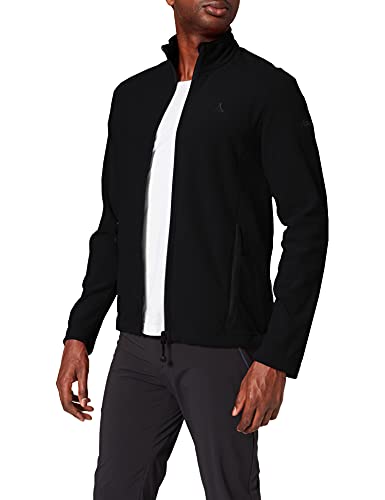 Schöffel Herren Fleece Jacket Cincinnati2, leichte und flexible Outdoor Jacke für Männer, warme Herrenjacke Herren, black, 54 von Schöffel