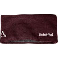Schöffel Knitted Headband Fornet Stirnband dunkelrot Gr. onesize von Schöffel