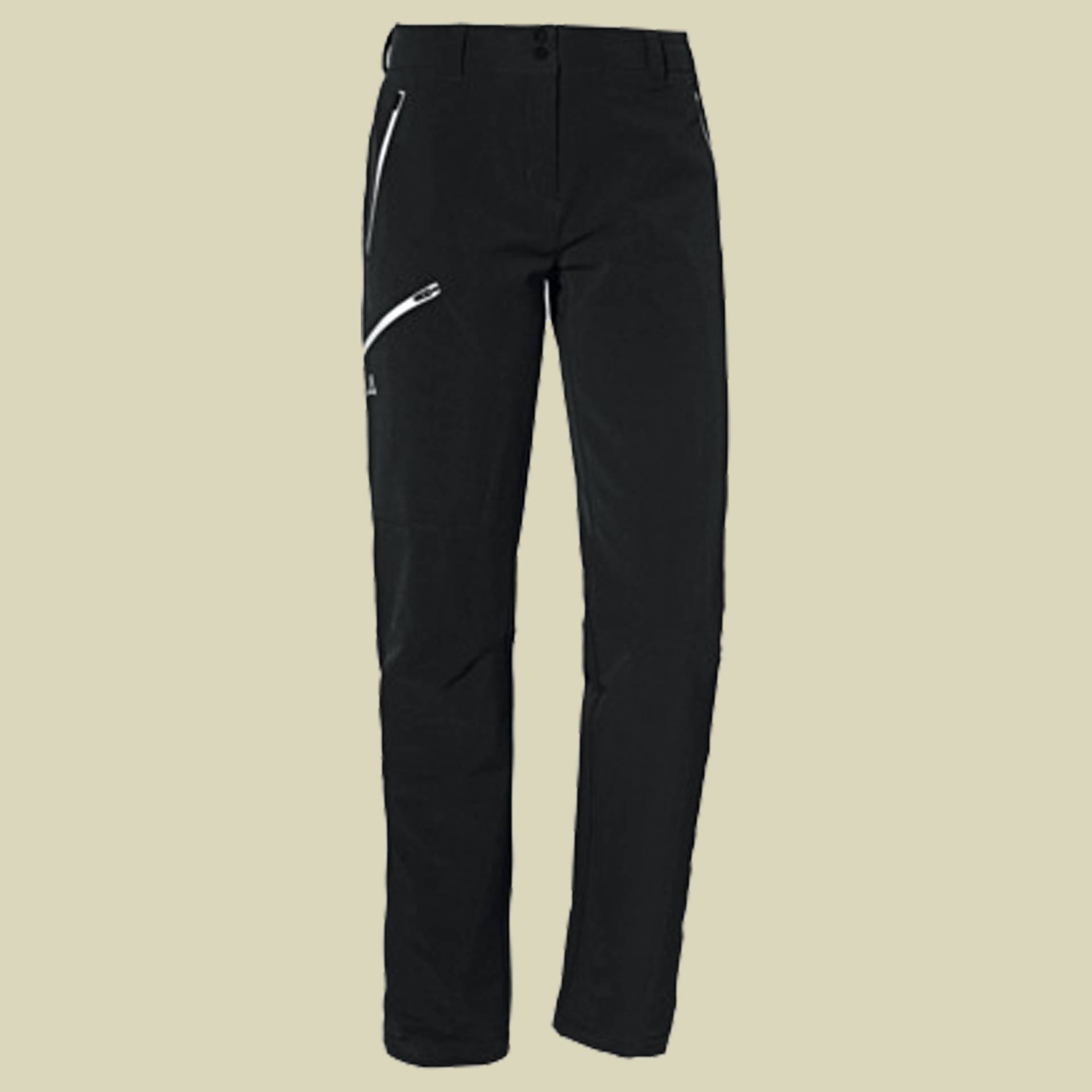 Pants Ascona Warm L Women Größe 40 Farbe black von Schöffel