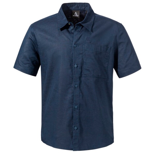 Schöffel - Shirt Style Kalm - Hemd Gr 50 blau von Schöffel