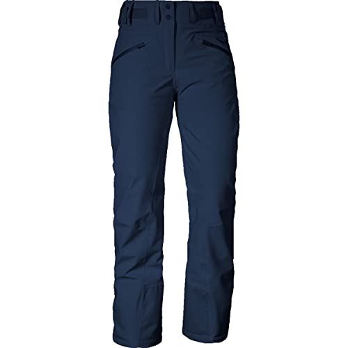 Schöffel Damen Ski Pants Horberg L, wind- und wasserdichte Skihose, wärmende und atmungsaktive Schneehose mit Schneefang, navy blazer, 38 von Schöffel