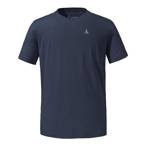 Schöffel Herren T Shirt Hohberg M, schnell trocknendes Funktionsshirt, Sportshirt mit Rundhalsausschnitt zum Wandern und Bergsteigen von Schöffel