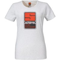 Schöffel T Shirt Originals Kitimat L Damen T-Shirt wollweiß Gr. 40 von Schöffel
