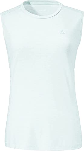 Schöffel Damen Top Vietas L, dünnes und leichtes Funktionsshirt für Frauen, elastisches und atmungsaktives Damen Shirt aus kühlendem Stoff von Schöffel
