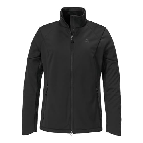 Schöffel Damen Softshell Jk Style Fracon Wms Jacken, Schwarz, 42 EU von Schöffel