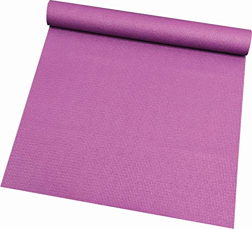 SchoenesWohnen24 Friedola Yogamatte Yama Sports Purple ca. 66 x 185 cm inkl. 2 Flexbändern von SchoenesWohnen24
