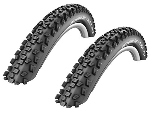 2 x Schwalbe Black Jack Draht Reifen 26 x 2,0 | 50-559 schwarz von Schwalbe