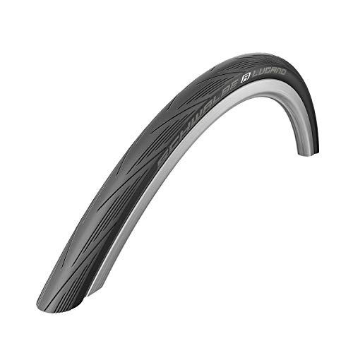 Schwalbe 11600763 Fahrradreifen Lugano Faltreifen 25-622 (700x25C), Schwarz von Schwalbe