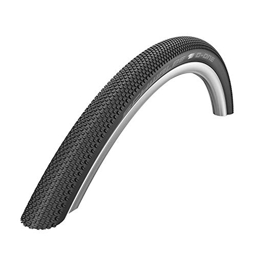 Schwalbe Unisex – Erwachsene Reifen, schwarz, G-ONE Allround Evo, MicroSkin, TLE 40-622-MicroSkin von Schwalbe