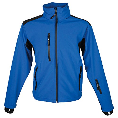 Schwarzwolf outdoor Herren Breva Softshelljacke, Blau, XXL von Schwarzwolf outdoor