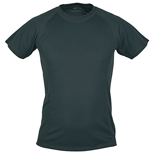 Schwarzwolf outdoor Herren Funktionsshirt Outdoorshirt Outdoor T-Shirt Passat Men (schwarz/schwarz, S) von Schwarzwolf outdoor