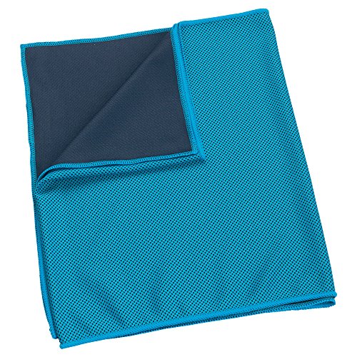 Schwarzwolf outdoor schnelltrocknendes Funktions-Handtuch schweißabsorbierend angenehmer Griff kühlende Funktion LANAO (blau) von Schwarzwolf outdoor