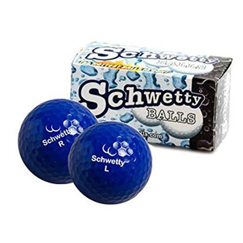 Schwetty Kugeln blau Paar (inkl. 2 Golf Bälle) von Schwetty