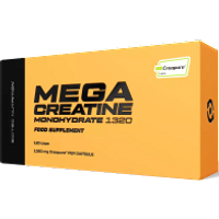 Mega Creatine Monohydrate 1320 (120 Kapseln) von Scitec Nutrition