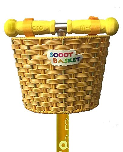 Scoot 'n' Pull Rollerkorb Gelb von MICRO