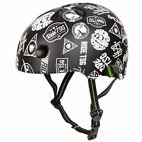TSG BMX/Dirt Helm Meta Schwarz Gr. L/XL von TSG