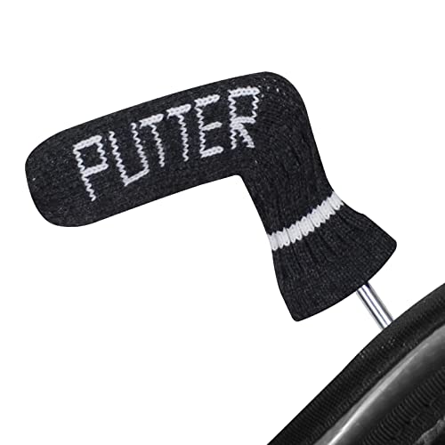 Scott Edward Putter-Abdeckung für Golfklingen, 1 Stück, doppellagig, gestrickt, passend für Blade Putter, niedlich und weich von Scott Edward