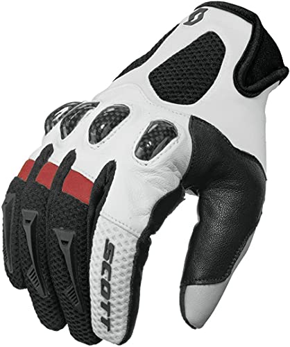 Scott Assault MX DH Motorrad/Fahrrad Handschuhe schwarz/weiß 2024: Größe: XXXL (13) von Scott