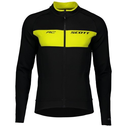 Scott Jacke M's RC Warm Reversible WB - black/sulphur yellow/M von Scott Sports