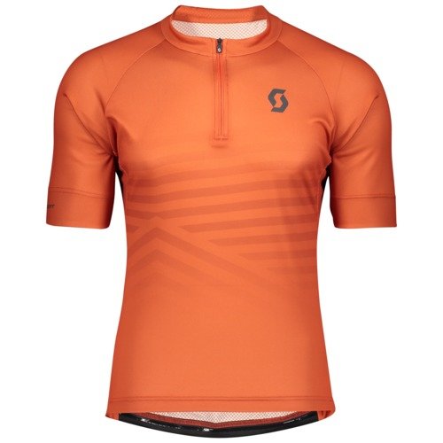 Scott Shirt M's Endurance 20 s/sl - orange pumpkin/dark grey/M von Scott Sports