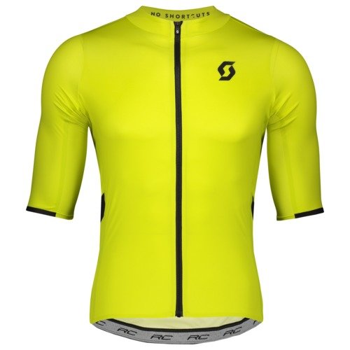 Scott Shirt M's RC Premium s/sl - sulphur yellow/black/M von Scott Sports