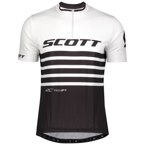 Scott Shirt M's RC Team 20 s/sl - white/black/S von Scott Sports