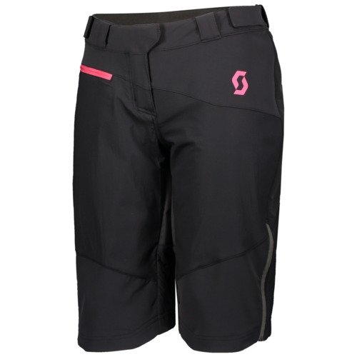 Scott Shorts Damen Trail Storm Alpha - black/virtual pink/EU M von Scott Sports