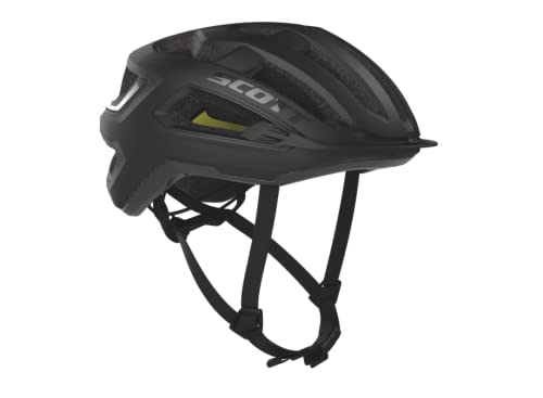 Scott Arx Plus MIPS Fahrrad Helm schwarz 2021: Größe: S (55-56cm) von Scott