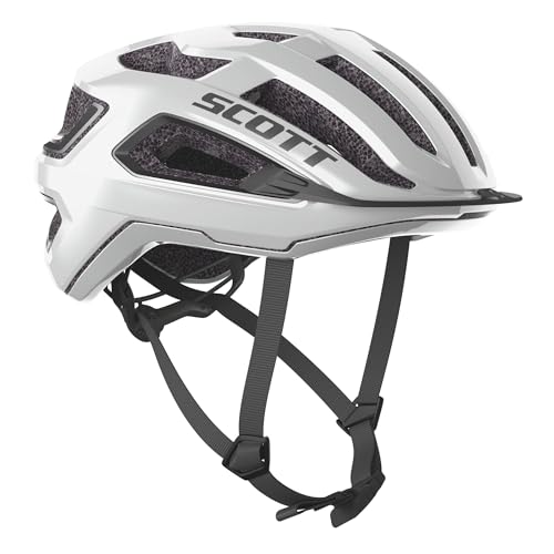 Scott Arx Rennrad Fahrrad Helm weiß 2025: Größe: M (55-59cm) von SCOTT