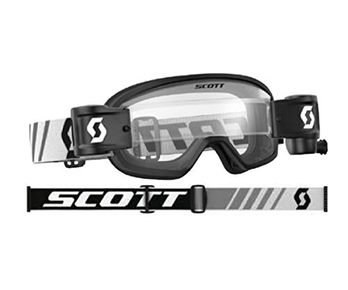 Scott Buzz WFS MX Goggle Cross/MTB Brille schwarz/weiß/klar works von Scott