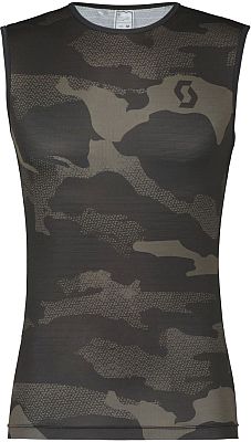 Scott Carbon Camo, Funktions Tanktop - Schwarz/Dunkelgrau - L von Scott