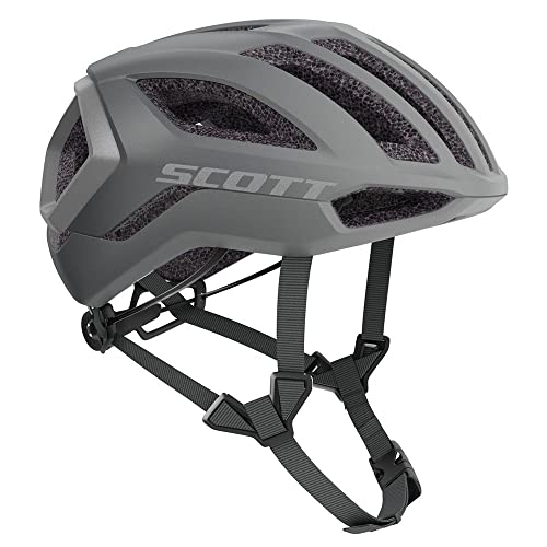 Scott Centric Plus Rennrad Fahrrad Helm Reflective silberfarben 2022: Größe: M (55-59cm) von Scott