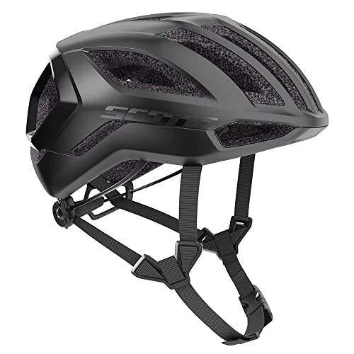 Scott Centric Plus Rennrad Fahrrad Helm Stealth schwarz 2023: Größe: L (59-61cm) von Scott