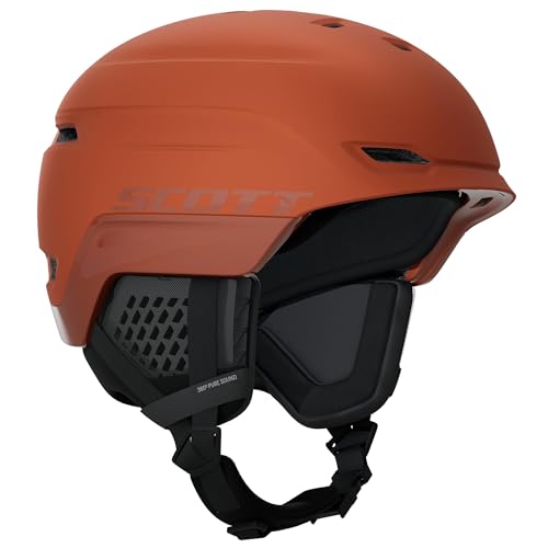Scott Chase 2 Helmet Orange-Rot - Komfortabler vielsetiger Wintersporthelm, Größe S - Farbe Rust Red von Scott