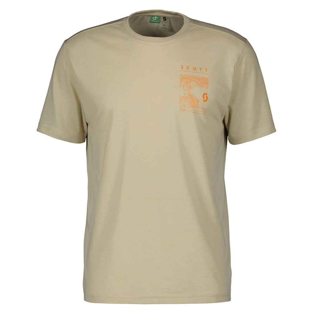 Scott Defined Dri Short Sleeve T-shirt Beige L Mann von Scott