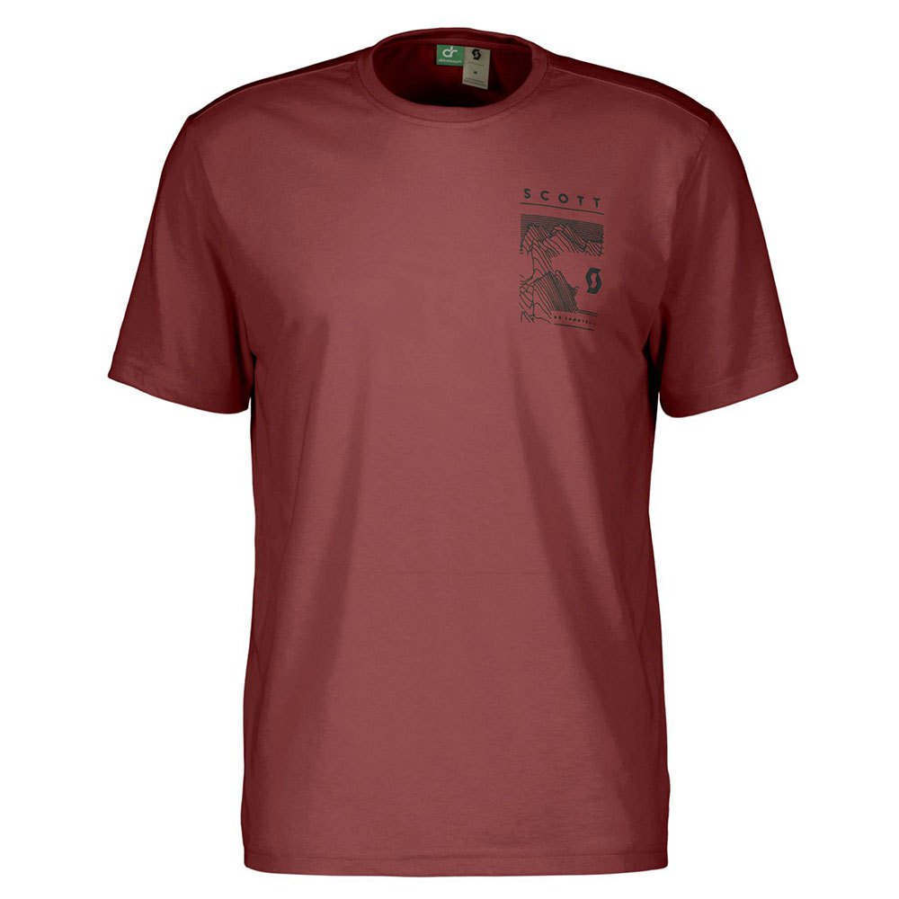 Scott Defined Dri Short Sleeve T-shirt Rot S Mann von Scott