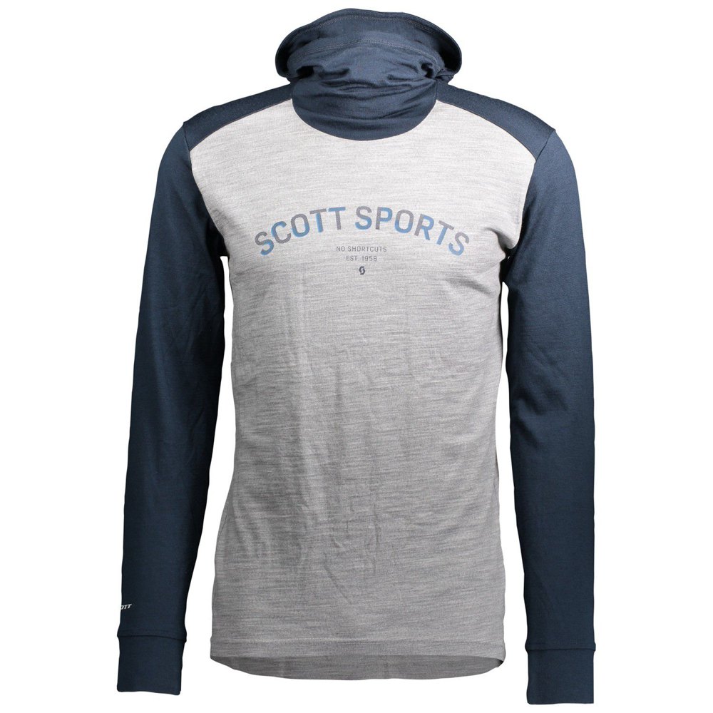Scott Defined Medino Long Sleeve T-shirt Grau M Mann von Scott